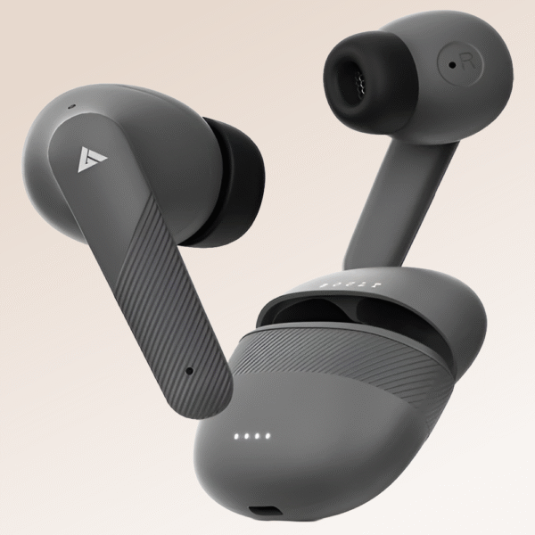 GOBOULT (formerly Boult) Z35 with Zen ENC Mic, 32Hrs Battery, Low Latency Mode, 5.3v Bluetooth  (Graphite Black, True Wireless)