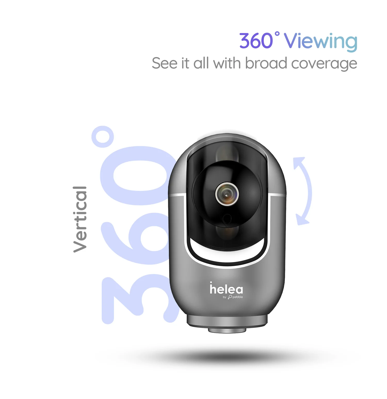 pebble Helea HL-SC002, 2 MP, HD 360 Motion Detection & Tracking, IR Night Vision Security Camera 5 Website 2 02 9a625380 05c3 4188 b4df e88ee177b226