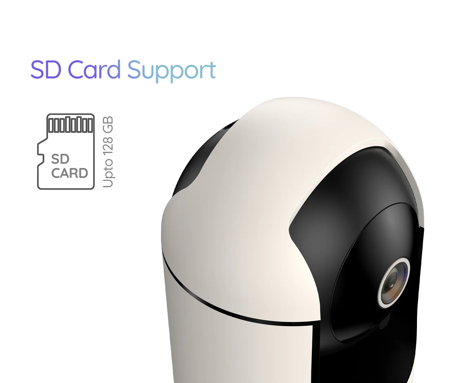 pebble Helea HL-SC002, 2 MP, HD 360 Motion Detection & Tracking, IR Night Vision Security Camera 8 Website 3 02 71729480 74e1 4957 8cfc 7f2c7df3d75f