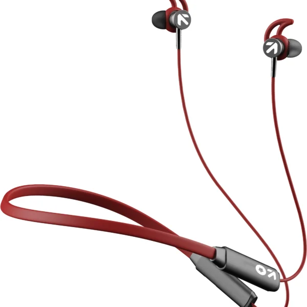 EQCharge 32Hrs Battery, Clear Calling ENC Mic, Fast Charging Bluetooth Headset ( In the Ear)